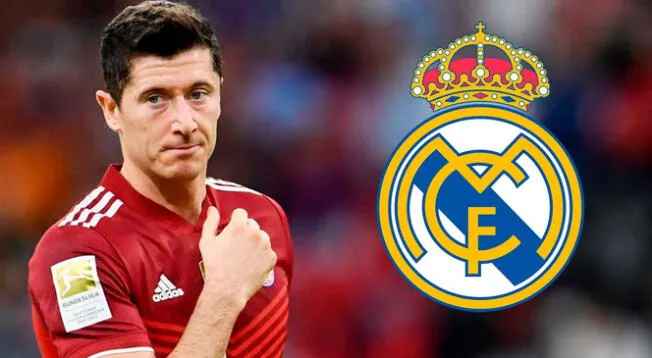 Robert Lewandowski quiere jugar en el Real Madrid