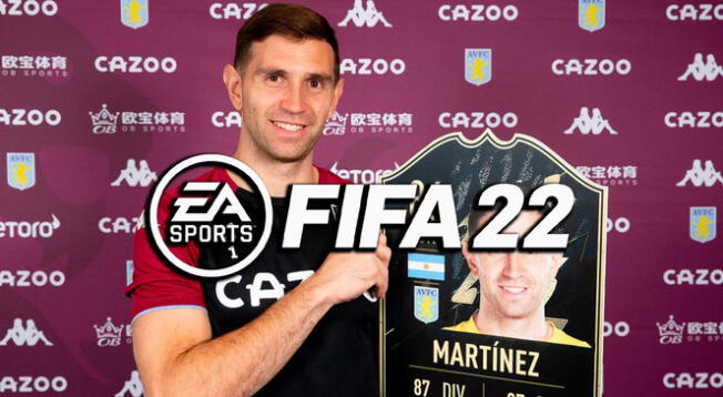 FIFA 22: Emi Martínez agradece a EA por su tarjeta pero incómodo por un detalle