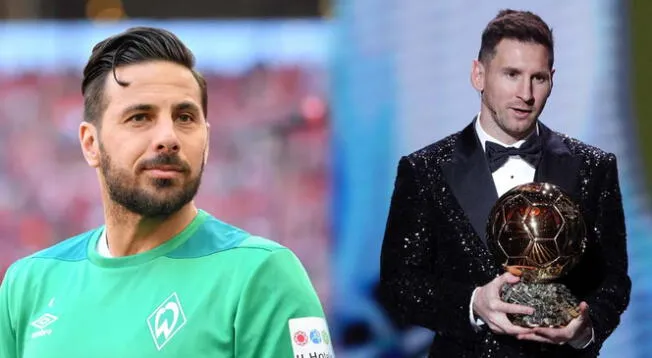 Claudio Pizarro no estuvo de acuerdo la elección del Balón de Oro a Messi