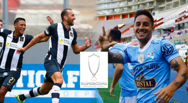 Alianza Lima y Sporting Cristal definirán la Supercopa Peruana