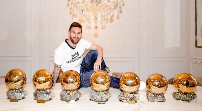 Lionel Messi es el máximo ganador del Balón de Oro en la historia.