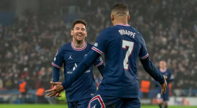 Messi y Mbappé le dieron la victoria a PSG