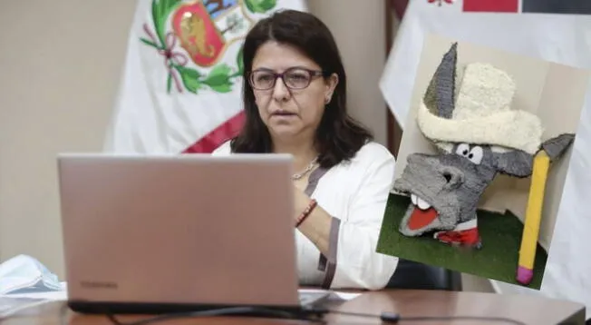 Ministra Ortiz rechaza piñata que busca hacer referencia a Pedro Castillo Ministra Ortiz rechaza piñata que busca hacer referencia a Pedro Castillo