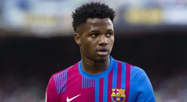 Ansu Fati volverá a jugar con Barcelona en el 2022