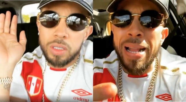 De la Ghetto promociona su nueva canción con camiseta de Perú - VIDEO