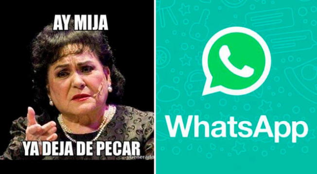 WhatsApp: ¿Cómo descargar stickers icónicos de Carmen Salinas?