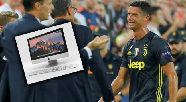 Cristiano Ronaldo expulsado en Juventus