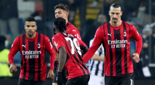 Ibrahimovic anotó agónico gol para el empate de Milan contra Udinese