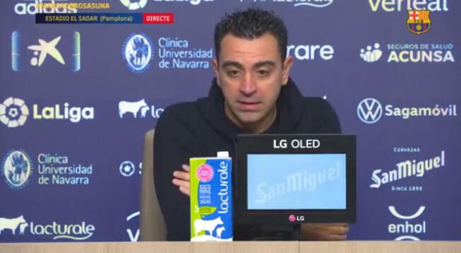Xavi y el lamento por no darle una alegría a la afición del Barcelona Xavi y el lamento por no darle una alegría a la afición del Barcelona