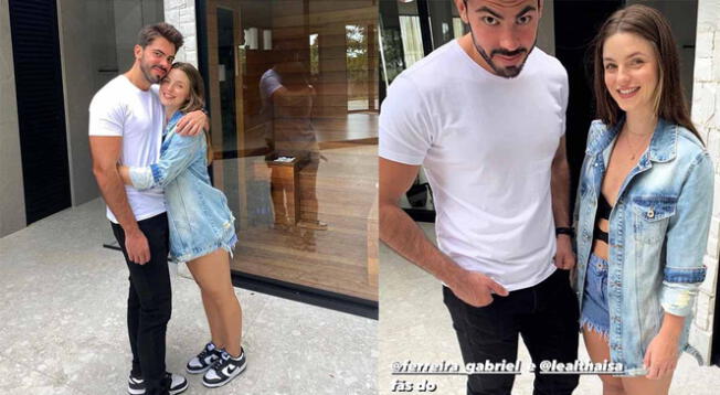 Thaísa Leal presentó a su novio en Instagram