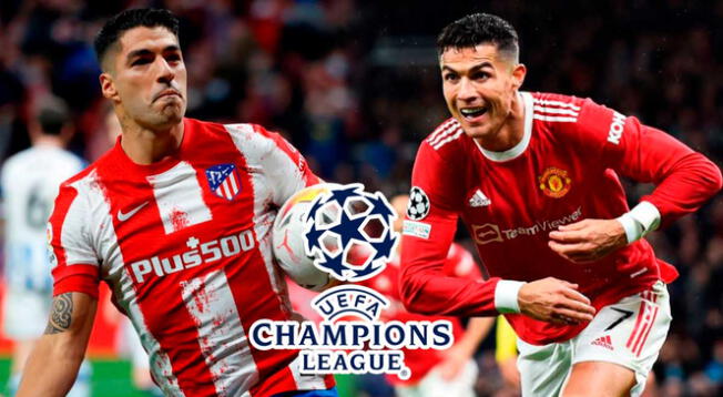 Atlético Madrid y Manchester United se medirán por Champions League