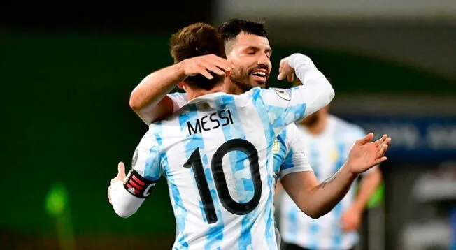 Lionel Messi utilizó su Instagram para despedirse del 'Kun' Agüero