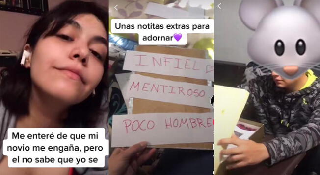 Descubrió que su novio le era infiel y lo sorprende con insólito regalo