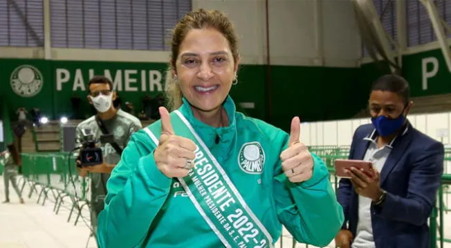 Leila Pereira nueva presidenta de Palmeiras