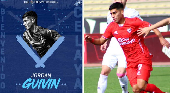 Jordan Guivin fue presentado como nuevo jugador del Club Celaya