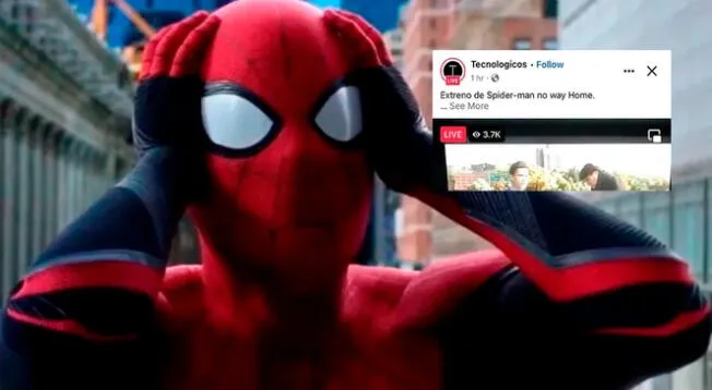 'Spider-Man: No Way Home': usuario compartió la película por Facebook