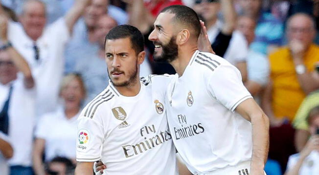 Carlo Ancelotti confirmó a Eden Hazard y Karim Benzema en su oncena