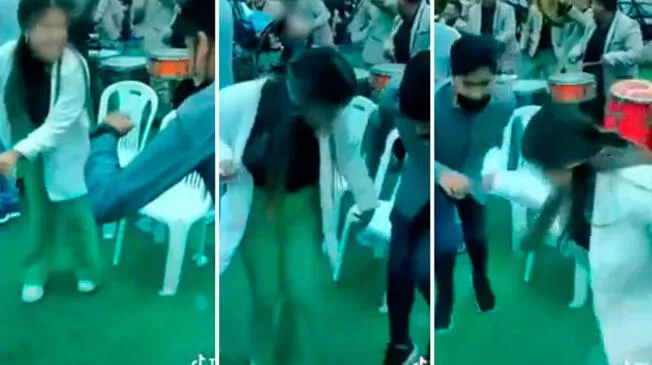 Amigos bailan huayno usando 'los pasos prohibidos' y sorprenden a todos - VIDEO