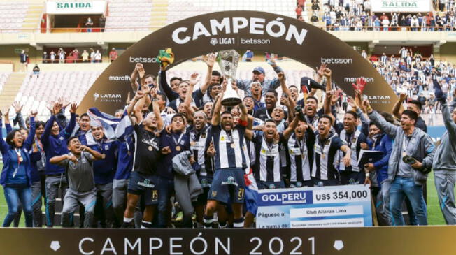 Alianza Lima se consagró campeón del fútbol peruano ante Sporting Cristal. Foto: Liga de Fútbol Profesional