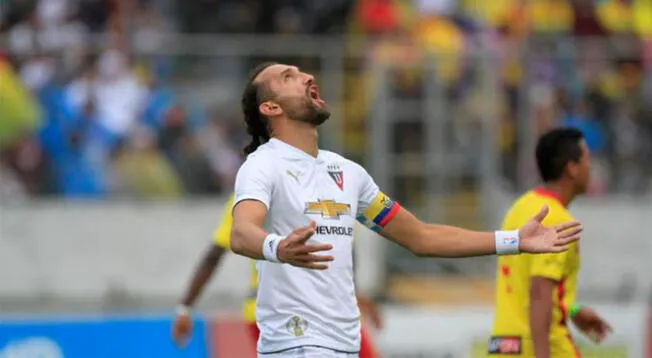 Hernán Barcos no llegará a LDU de Quito