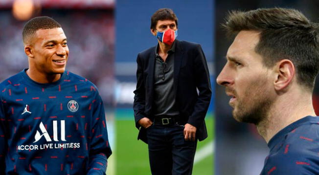 Messi es minimizado por Leonardo tras decir que Mbappé es el mejor del mundo