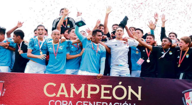 Sporting Cristal afrontará la Libertadores Sub 20 tras ser el campeón en la Copa Generación 2021