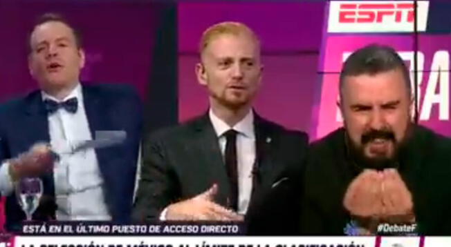 ESPN pelea entre periodista mexicano y argentino ESPN pelea entre periodista mexicano y argentino