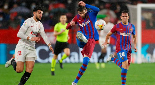 Sevilla y Barcelona no pasaron del empate en esta jornada de LaLiga