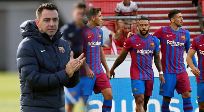 Xavi Hernández en Barcelona