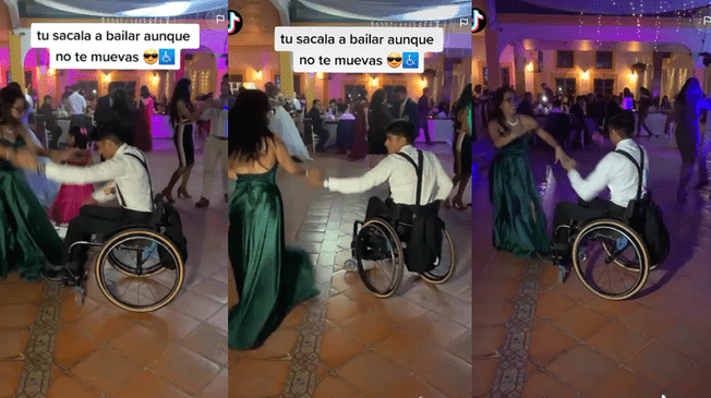 TikTok: video de joven en silla de ruedas es viral. TikTok: video de joven en silla de ruedas es viral.