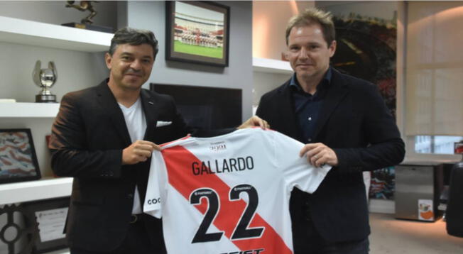 Gallardo renovó hasta diciembre de 2022.
