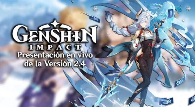 Genshin Impact Versión 2.4: hora y fecha del stream - Latinoamérica