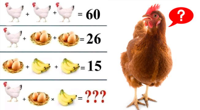 Reto visual: ¿Cuál es la suma final? resuelve el último acertijo viral de Facebook