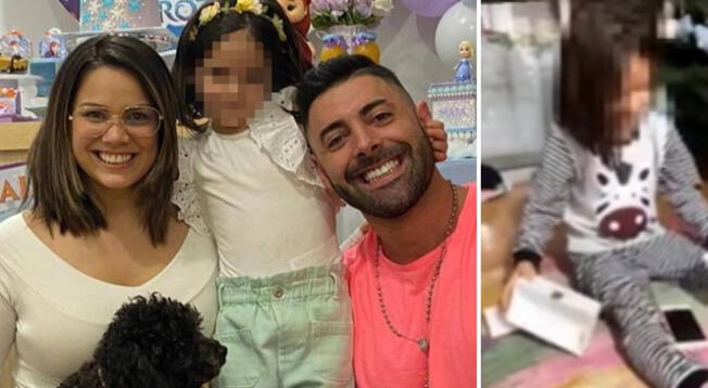 Andrea San Martín le regala celular a su hija por Navidad.