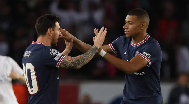 Lionel Messi y Kylian Mbappé lideran el ataque del PSG