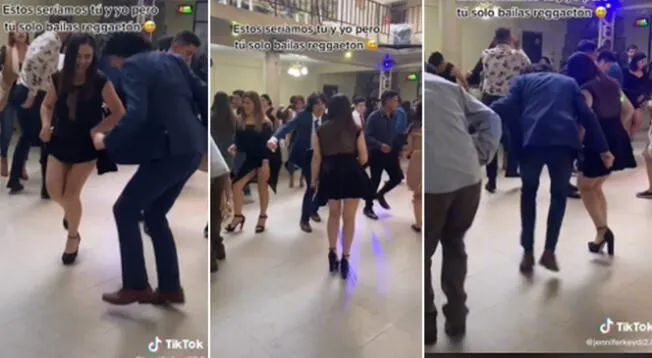 Jóvenes impresionan a todos en una fiesta al ritmo de huayno - VIDEO