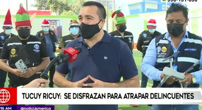 Tucuy Ricuy: Policías y serenazgos se disfrazan para capturar malhechores.