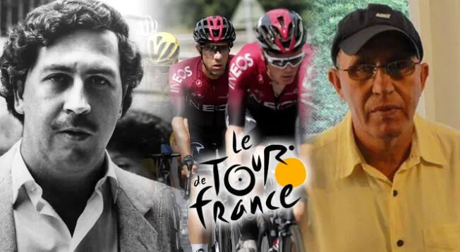 Pablo Escobar y su hermano en Tour de Francia