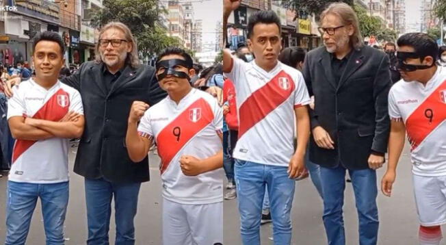 TikTok: dobles de Gareca, Cueva y Lapadula sorprenden en las calles de Gamarra