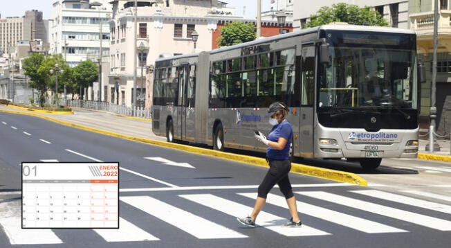 Conoce cuáles son los feriados no laborales para Año Nuevo en Perú