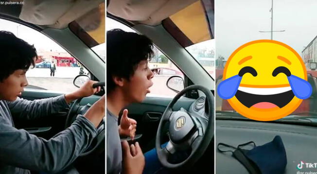 TikTok: Joven se vuelve viral al presumir su habilidad al volante, pero la realidad es otra