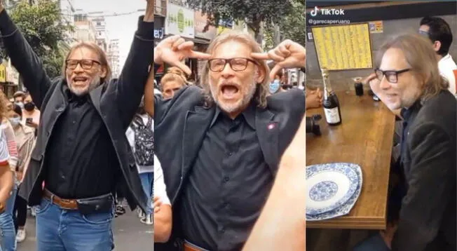 Doble de Ricardo Gareca se luce en las calles y envía mensaje: