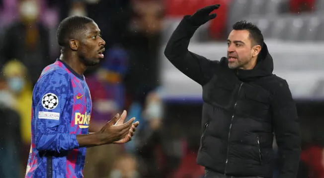 Dembélé le rompió el corazón a Xavi por no querer renovar contrato