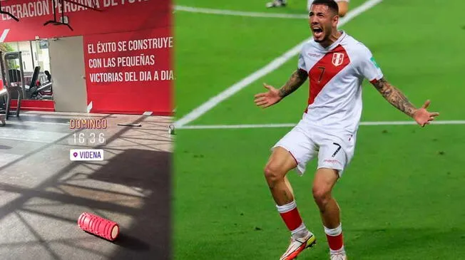 Peña es uno de los jugadores que milita en el extranjero que viene entrenando con Perú.