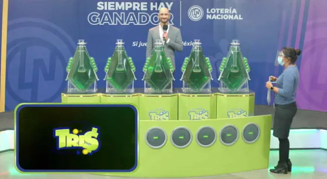 Conoce las bolillas ganadoras del sorteo Tris de la Lotería Nacional