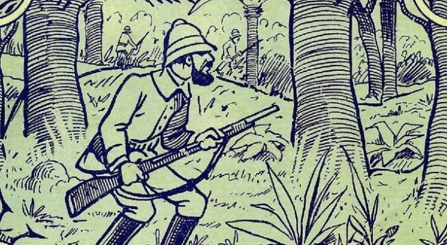 Reto visual: Encuentra al elefante antes que lo hagan los cazadores Reto visual: Encuentra al elefante antes que lo hagan los cazadores