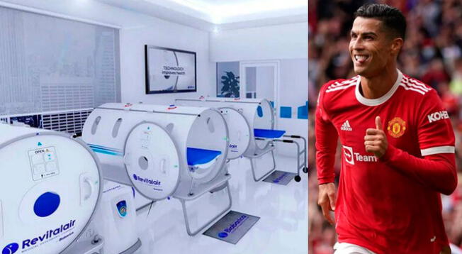 Cristiano Ronaldo y su nueva adquisición: una máquina hiperbárica