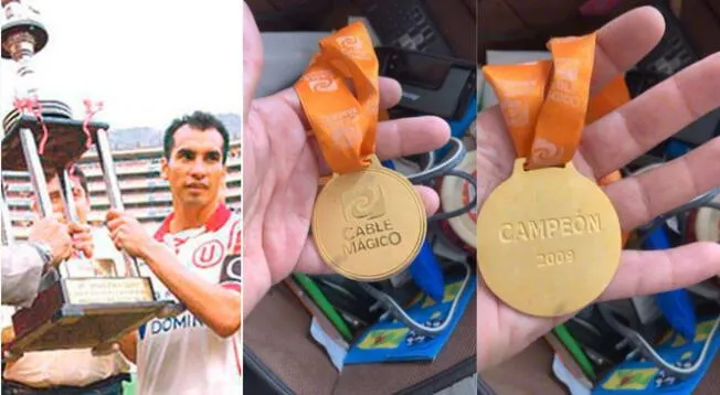 Rainer Torres presume medalla que ganó ante Alianza Lima en el 2009: