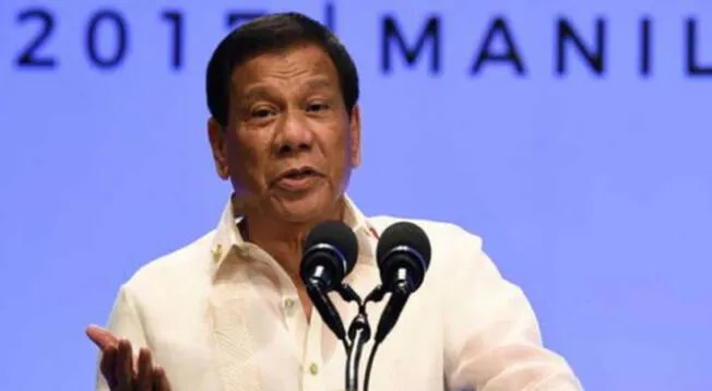 Rodrigo Duterte es el actual presidente de Filipinas.