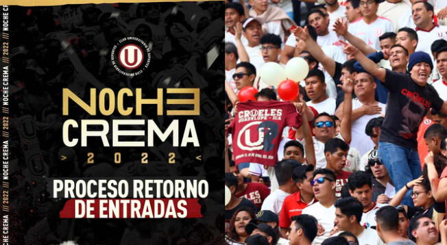 Universitario anunció los procesos para solicitar el reembolso de entradas por la Noche Crema